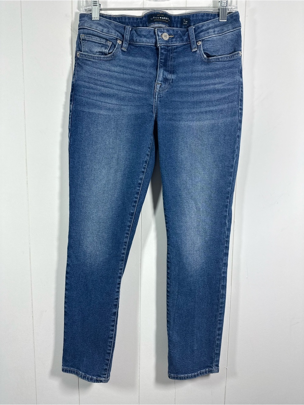 Lucky Brand Lola Skinny Women's Size 6/28 Denim Blue Jeans Stretch Pants